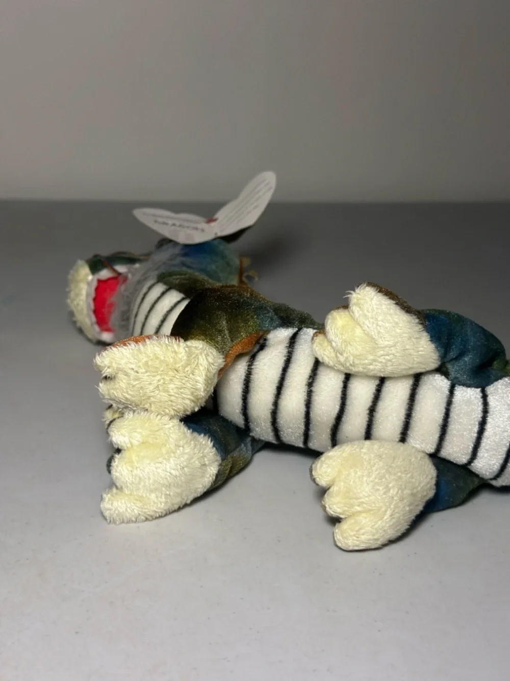 Ty Beanie Baby Chinese Zodiac Dragon Plush – Retired Tie-Dye Dragon (2000) - Picture 13 of 16